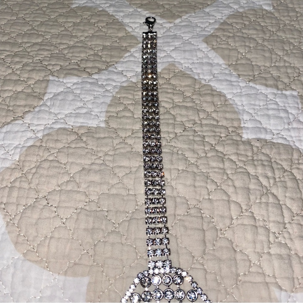 ZARA Rhinestone Belt - Picture 9 of 13
